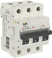 Выключатель автоматический IEK ARMAT M06N 3п 40А C 6кА картинка